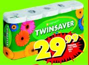 Twinssaver 1-Ply Toilet Rolls-10's