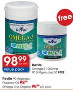 Revite omega3 or Organo-Per pack