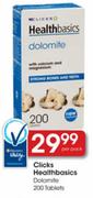 Clicks Healthbasics Dolomite-200Tabs