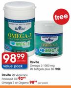Revite Vegecaps of Flexseed Oil-90nos