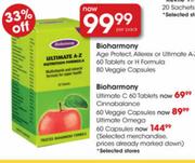 Bioharmony Ultimate C-60 Tabs