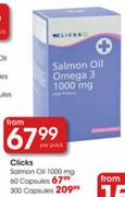 Clicks Salmon Oil-60 Caps