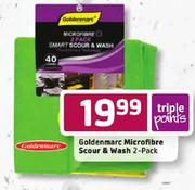 Goldenmarc Microfibre Scour & Wash-2Pack