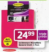 Goldenmarc Microfibre General Cloth 3-Pack