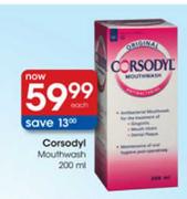 Corsodyl Mouthwash-200ml