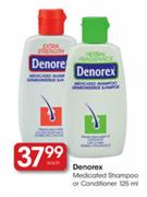 Denorex Medicated Shampoo or Conditioner-125ml each