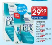 Retardex Oral Rinse-500ml each