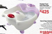Heated Foot And Pedi Spa