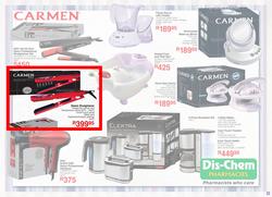 steam hair straightener dischem