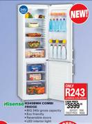 Hisense Combi Fridge-345ltr H345BWH