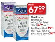Similasan Hay Fever Relief Or Sinus Relief-20ml