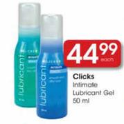 Clicks Intimate Lubricant Gel-50ml