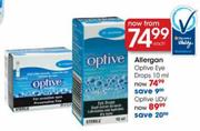 Allergan Optive Eye Drops-10ml