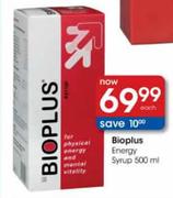 Bioplus Energy Syrup-500ml