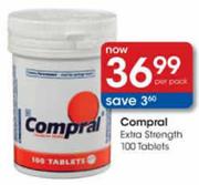 Compral Extra Strength Tablets-100's