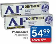 Pharmacare AF Ointment-25g Each
