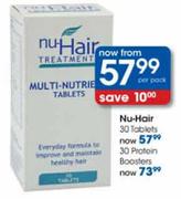 Nu-Hair-30 Tablets-Per Pack