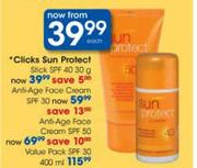 Clicks Sun Protect Value Pack SPF 30-400ml