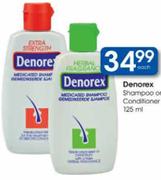 Denorex Shampoo Or Conditioner-125ml Each