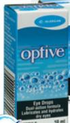 Allergan Optive Eye Drops 10ml