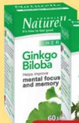 Formule Naturelle Ginkgo Bioba -60 Tablets