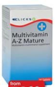 Clicks Multivitamin A-Z Mature -30 Tablets