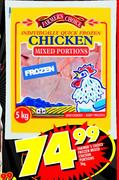 Farmer's Choice Frozen Mixed Chicken Portions-5kg