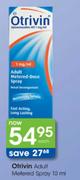 Otrivin Adult Metered Spray-10ml