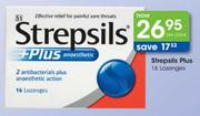 Strepsils Plus 16 Lozenges