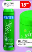 Sof N'Free Oil Moisturiser-350ml