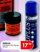 Isoplus Oil Sheen Hair Spray-275ml