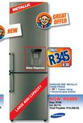 Samsung Metallic Combi Fridge-400 Ltr