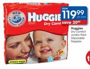 Huggies Dry Comfort Jumbo Pack Disposable Nappies