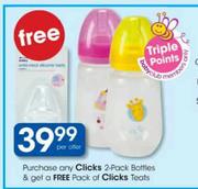 Clicks Bottles-2 Pack