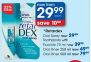 Retardex Oral Rinse-250ml