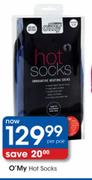 O'My Hot Socks-Per Pair