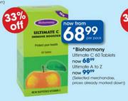 Bioharmony Ultimate A To Z