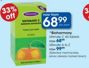 Bioharmony Ultimate C Tablets-60's