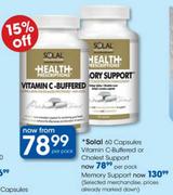 Solal Memory Support Capsules-60's