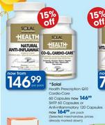 Solal Health Prescription Q10 Cardio-Care Capsules-60's