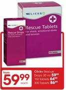 Clicks Rescue Drops-30ml