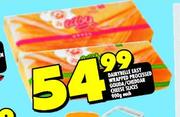 DairyBelle Easy Wrapped Processed Gouda/Cheddar Cheese Slices-900gm Each