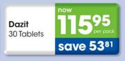 Dazit Tablets-30's Per Pack
