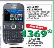 Nokia Asha 302 Cellphone