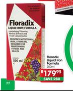 Floradix Liquid Iron Formula-500ml