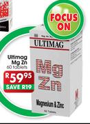 Ultimag Mg Zn Tablets-60's