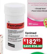 Ferrimed Capsules-60's
