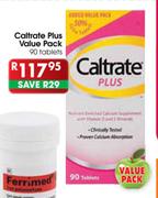 Caltrate Plus Value Pack Tablets-90's