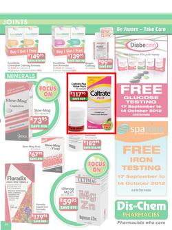 Dischem : Focus on Healthy Living (17 Sep - 14 Oct), page 11