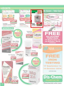 Dischem : Focus on Healthy Living (17 Sep - 14 Oct), page 11